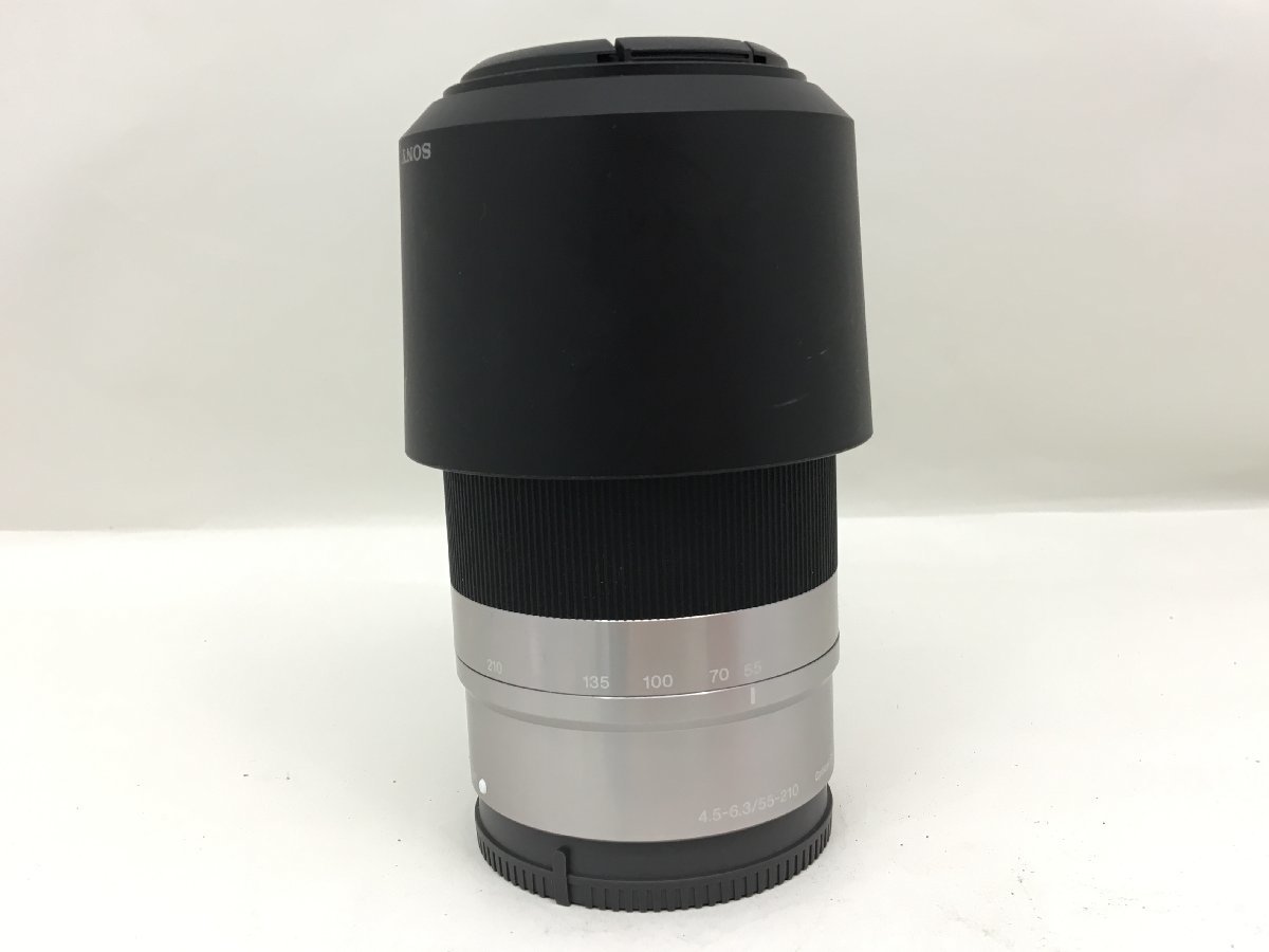 SONY SEL55210 E 4.5-6.3/55-210 OSS 1m/3.29ft デジタル一眼レフカメラ用レンズ ジャンク 中古【UW110527】_画像4