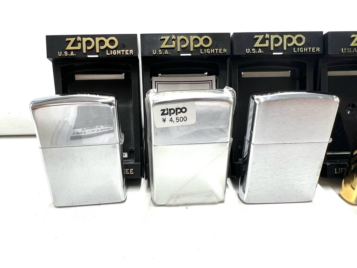 G724-K52-120 ▲ ZIPPO ジッポー ジッポ オイルライター 5個セット 1997/1994/1992/1991/1996 ④_画像4