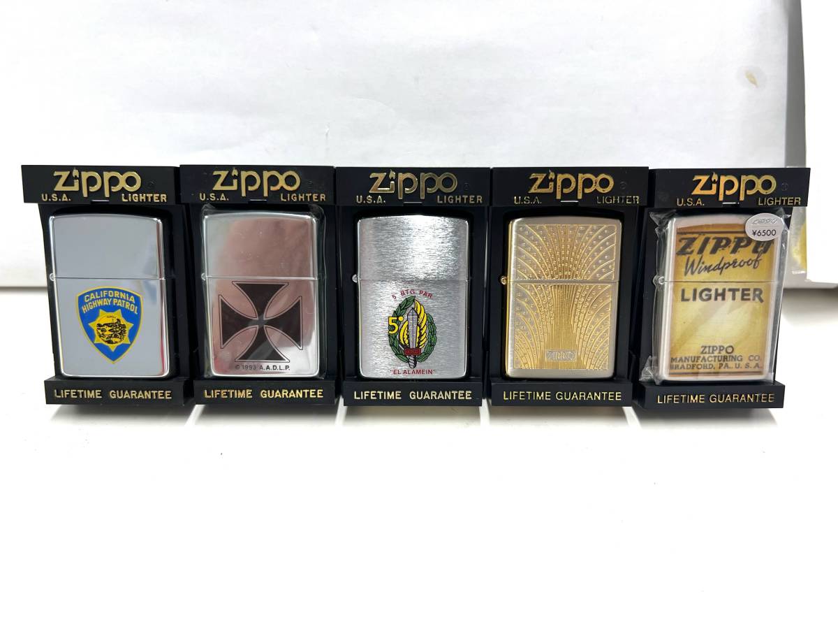 G724-K52-120 ▲ ZIPPO ジッポー ジッポ オイルライター 5個セット 1997/1994/1992/1991/1996 ④_画像1