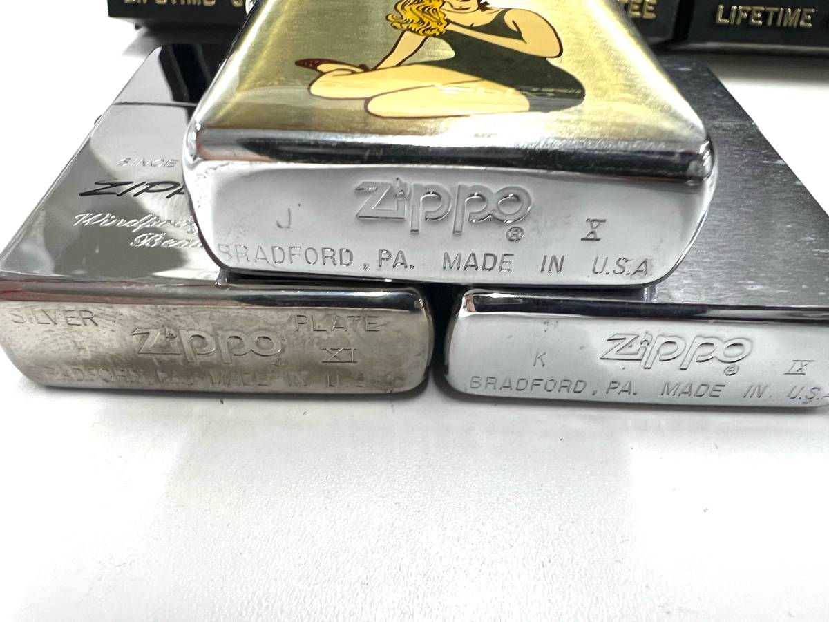 G727-K52-126 ▲ ZIPPO ジッポー ジッポ オイルライター 5個セット 1995/1993/1994/1996/1996 ウェンディ ④_画像6