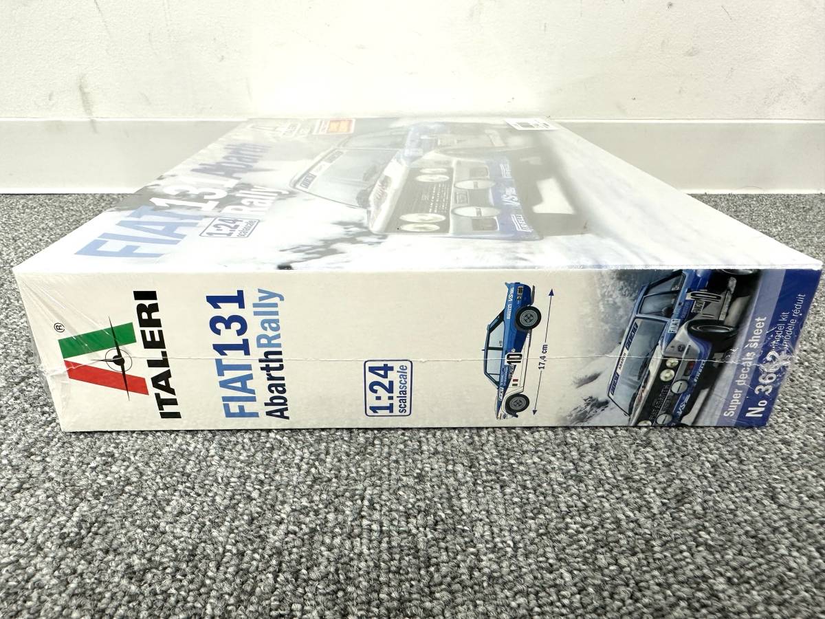 Q048-M2-1727 ITALERI イタレリ フィアット 131 アバルト ラリー 1/24 プラモデル 未組立_画像4