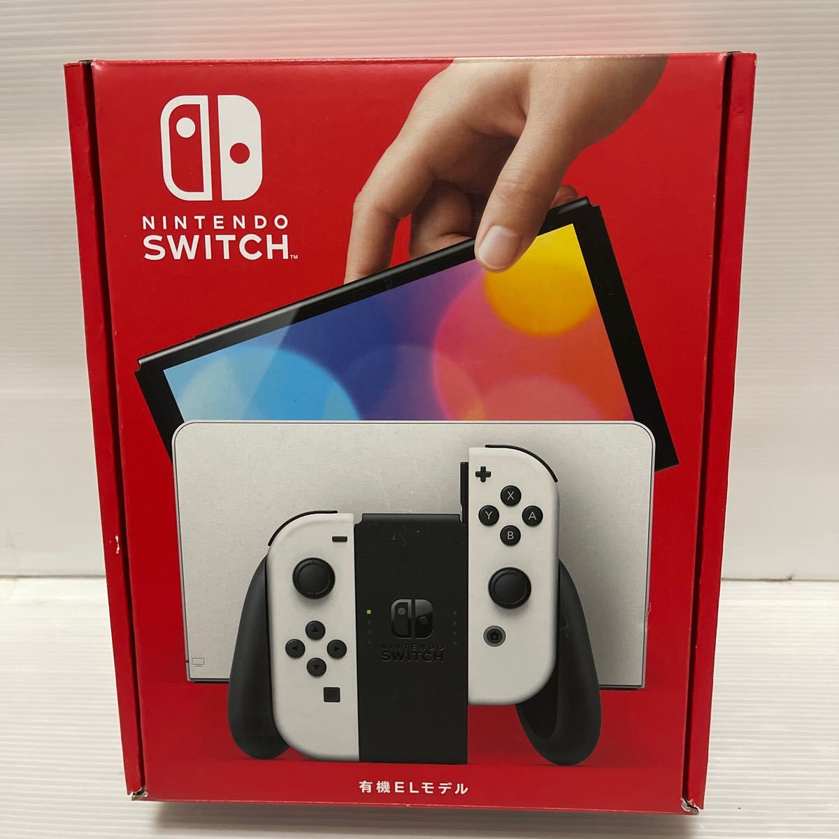 動作品 Nintendo Switch ニンテンドースイッチ 本体 有機ELモデル ホワイト_画像1