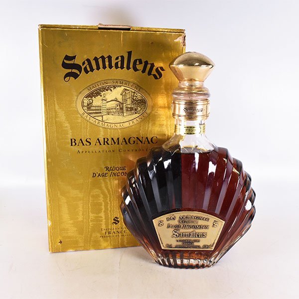 ★サマランス レリック ダージュ アンコニュ ＊箱付 700ml 41% バ アルマニャック Samalens K260650_画像1