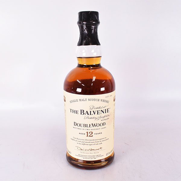 1円～★バルヴェニー 12年 ダブルウッド 700ml 40% スペイサイド BALVENIE DOUBLE WOOD K260074_画像1