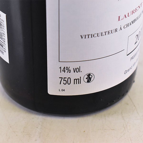 1円～★ローラン ルーミエ ボンヌ マール 2019年 赤 750ml 14% ブルゴーニュ LAURENT ROUMIER K260565_画像7