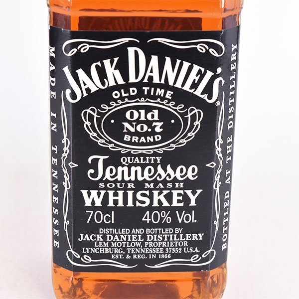 1円～★ジャック ダニエル オールド No.7 ＊箱付 700ml 40% テネシーウイスキー JACK DANIEL'S OLD NO,7 L030337_画像3