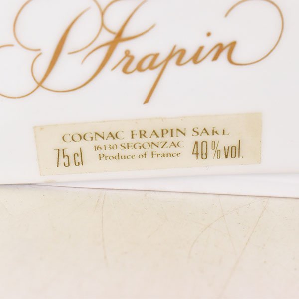 ★フラパン XO トランプ ハート キング 陶器ボトル 750ml/1,226g 40% コニャック FRAPIN L030438_画像5