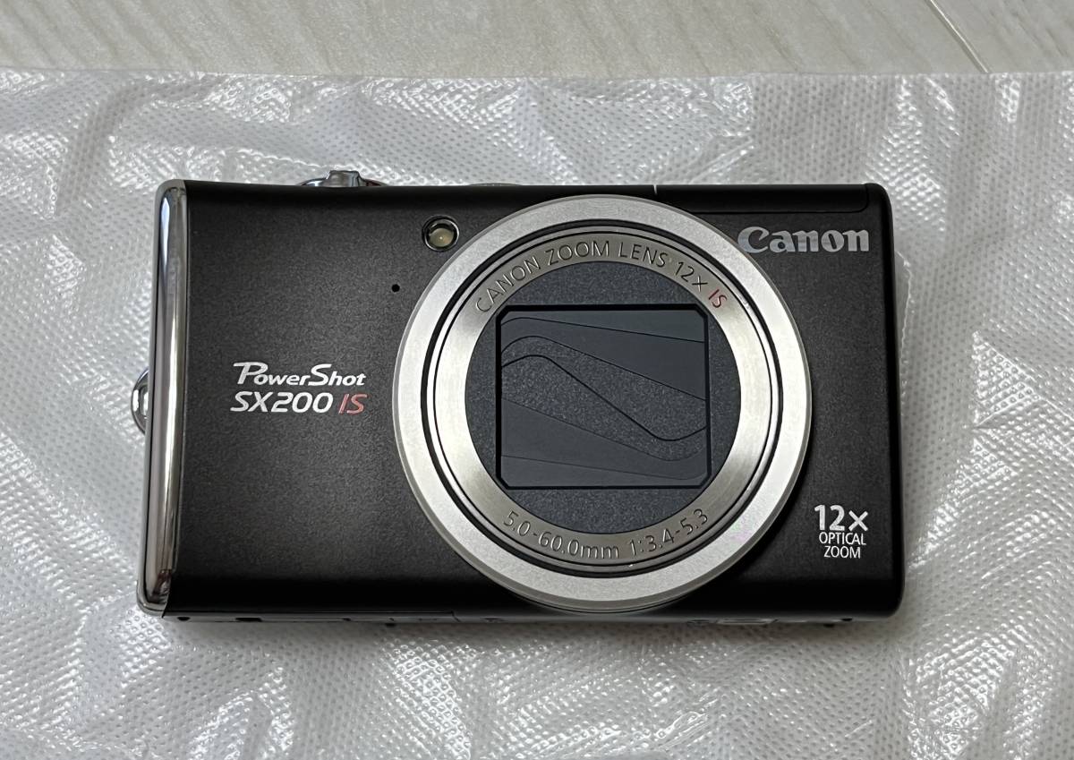 キャノン PowerShot SX200 IS（ウォームブラック）　中古品_3