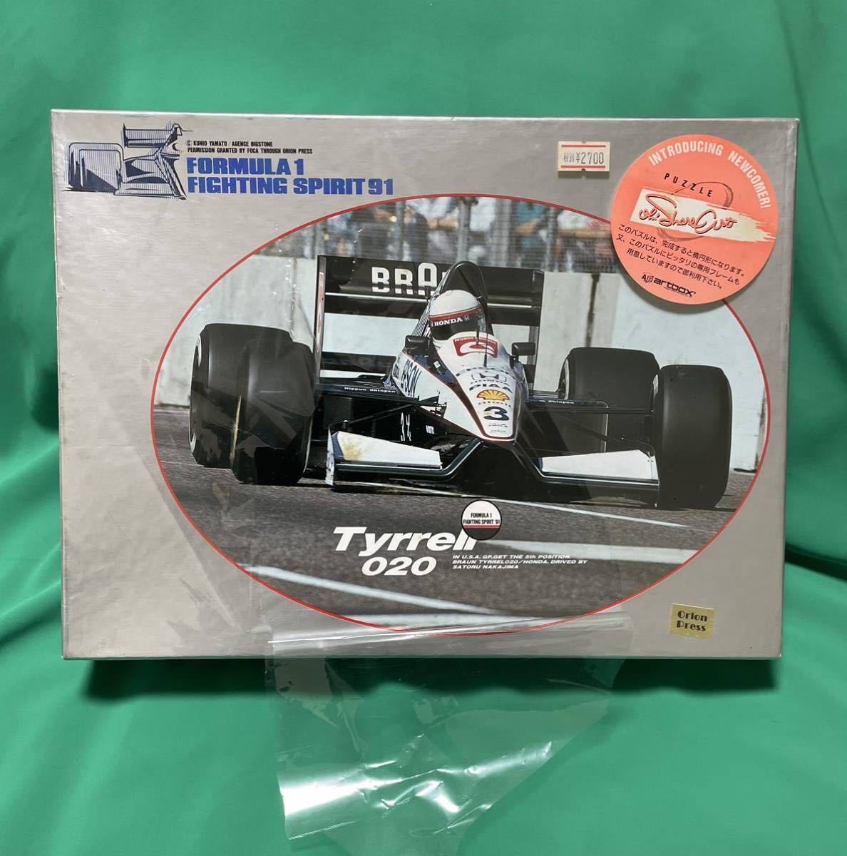 F-1 Tyrrell 020 SATORU NAKAJIMA ティレル 020 中嶋悟 742ピースジグソーパズル 車、レーシングカー JIGSAW PUZZLE 未開封品 現状品の画像1