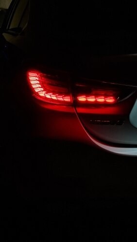 マツダ 6 2013-2018 アテンザ Mazda6 LED テールライト ドラゴンスケールデザイン ダイナミックランプ_画像2