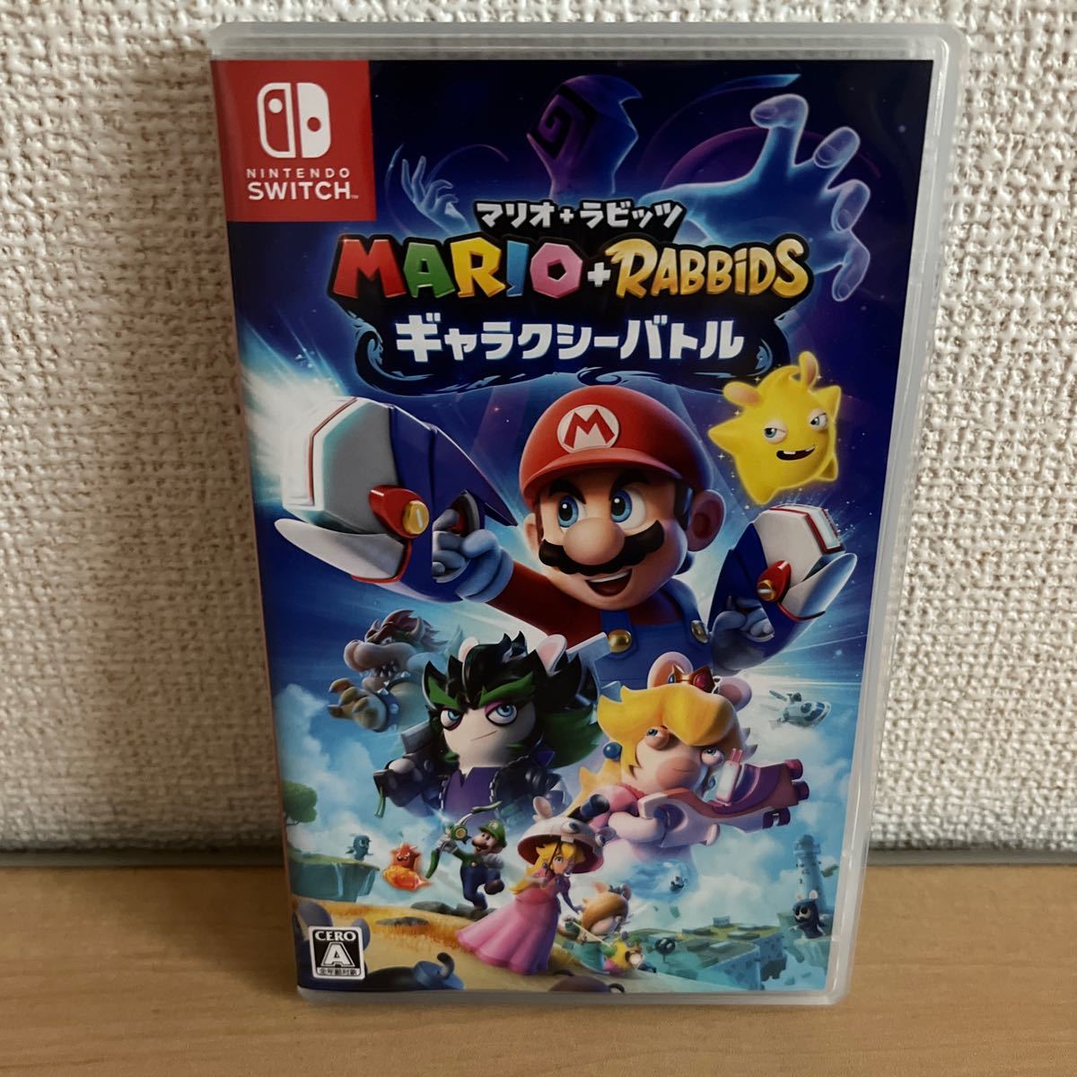 マリオ+ラビッツ ギャラクシーバトル Switch ソフト 中古 MARIO+RABBiDS スイッチ Nintendo ニンテンドー 即決の画像1