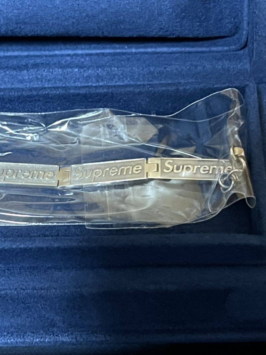 Supreme x Jacob&Co Logo Link Bracelet Silverシュプリーム　ジェイコブ　ボックスロゴ　ブレスレット　L/XL 新品未使用　オンライン購入_画像5