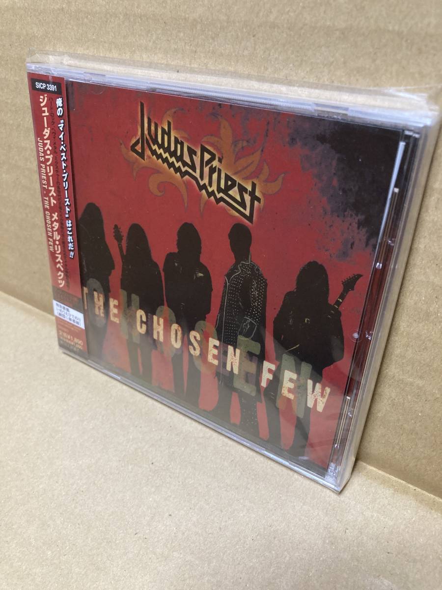 PROMO SEALED！新品CD！ジューダス プリースト Judas Priest The Chosen Few Sony SICP 3391 見本盤 未開封 PAINKILLER SAMPLE 2012 JAPAN_画像1