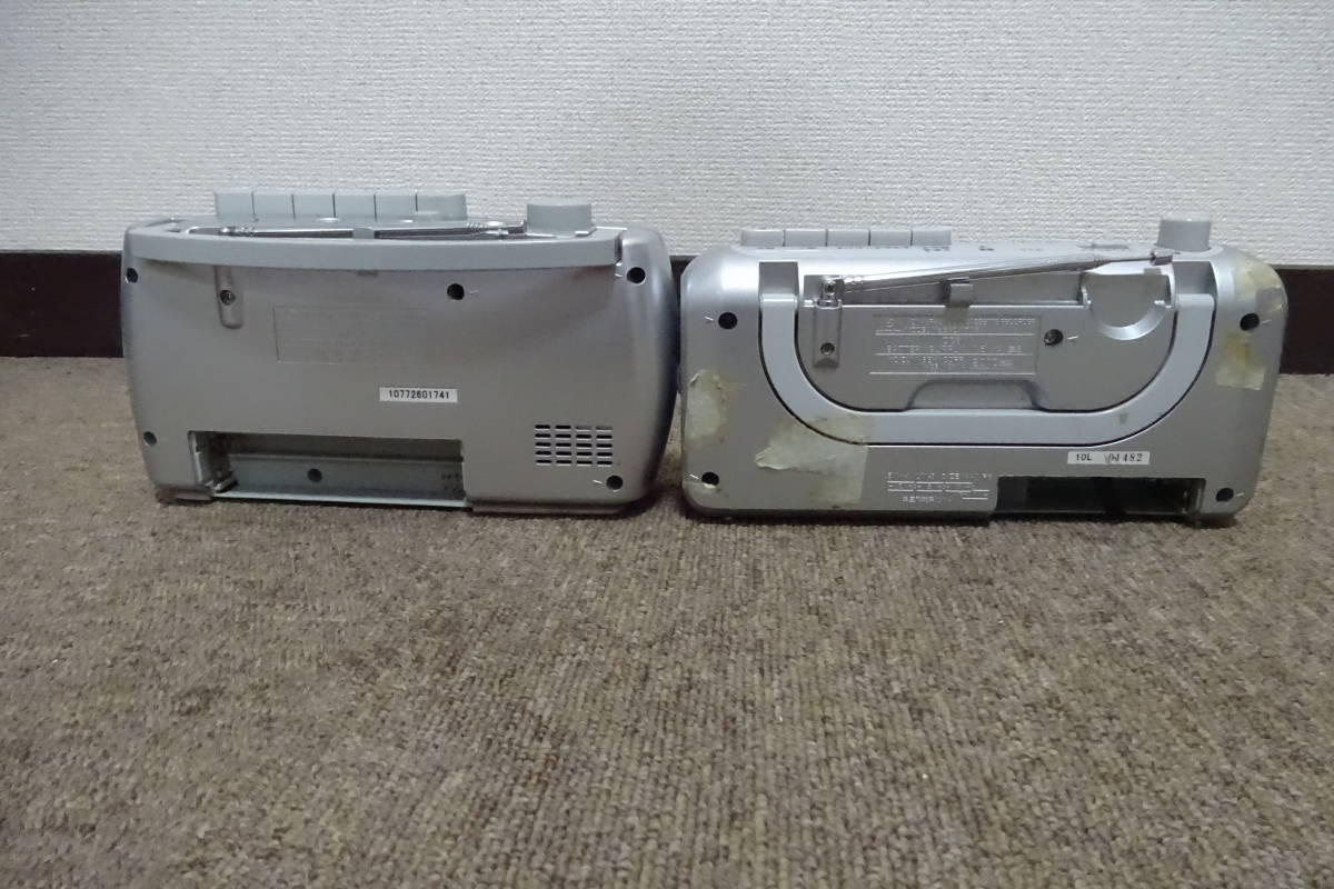 棚2・A5009 ラジカセ SONY/ROVO/PAUSA/SANYO/AUDIO COMM まとめ10台セットの画像8