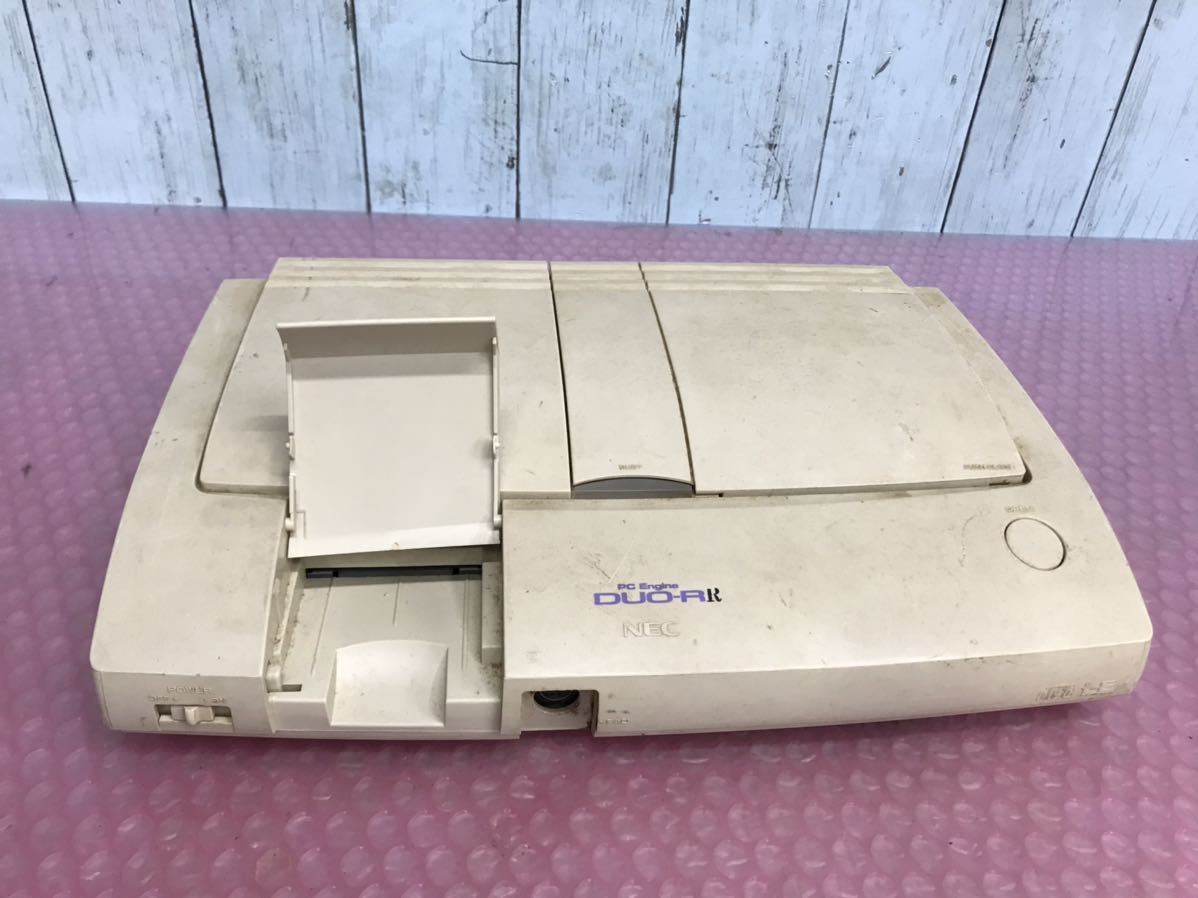 NEC PC Engine DUO-R PI-TG10 動作未確認　中古現状品　(80s)_画像9