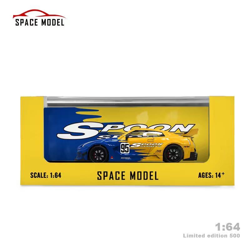 1/64 SPACE MODEL NISSAN 日産　R35 GTR スプーン spoon_画像3