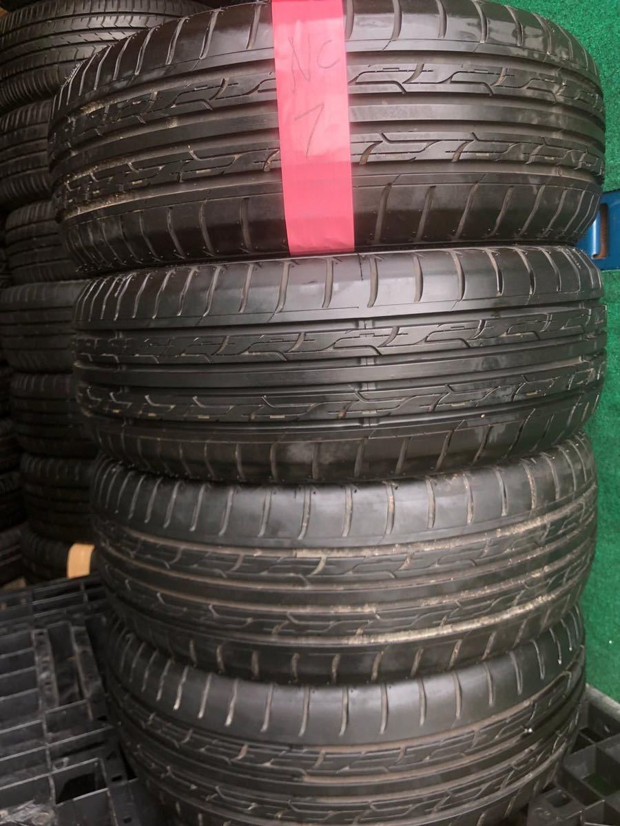 ★【送料無料】★バリ溝8分山 185/55R15 ナンカンGreen/Sport (21~22)年★bB ブーン パッソ ノート デミオ コルト フィット等4本セット_画像1