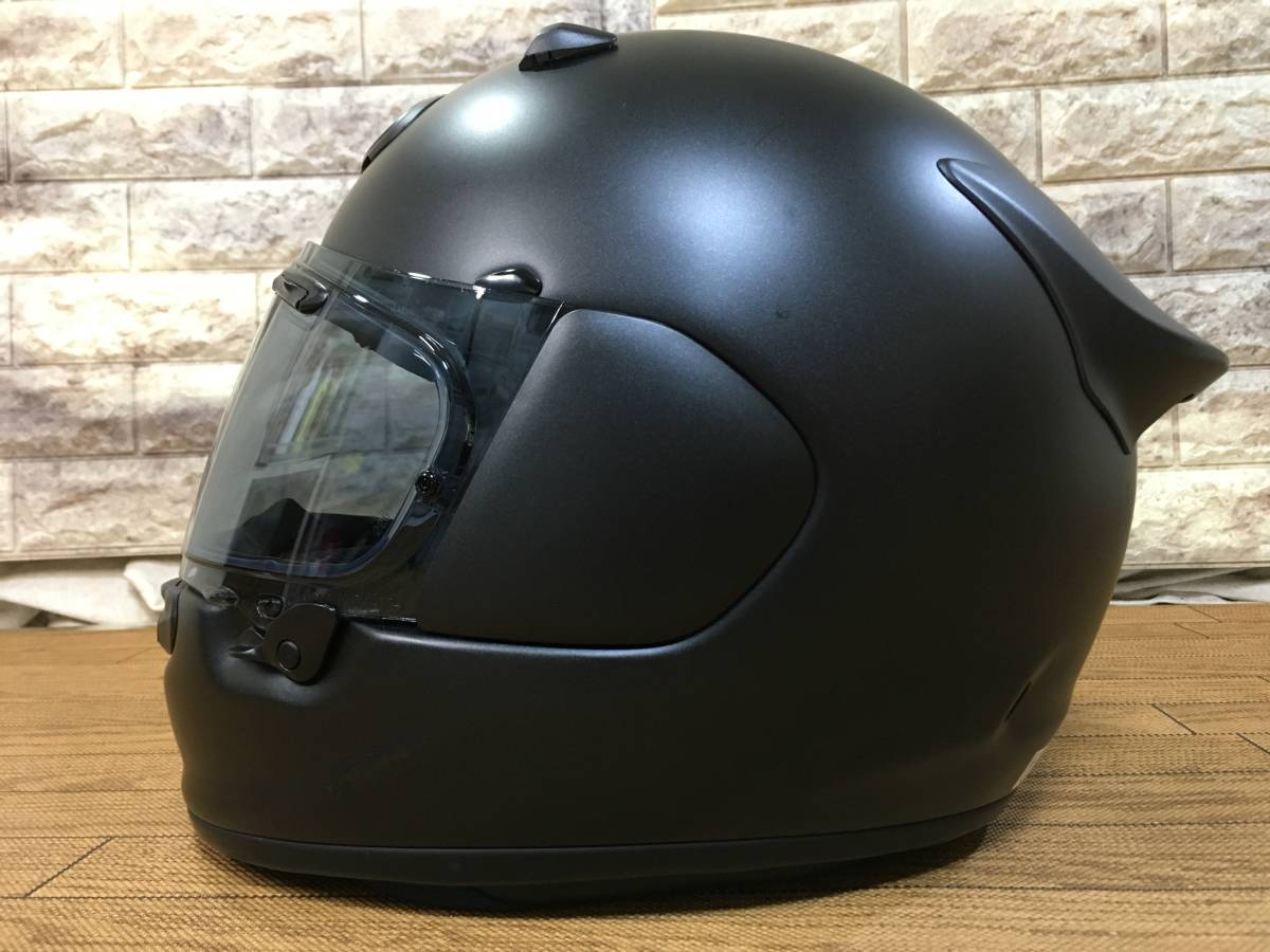 ARAI ASTRO GX ブラックメタリック フラットカラー 57-58cm Mサイズ 2021/10製造品 良品_画像1