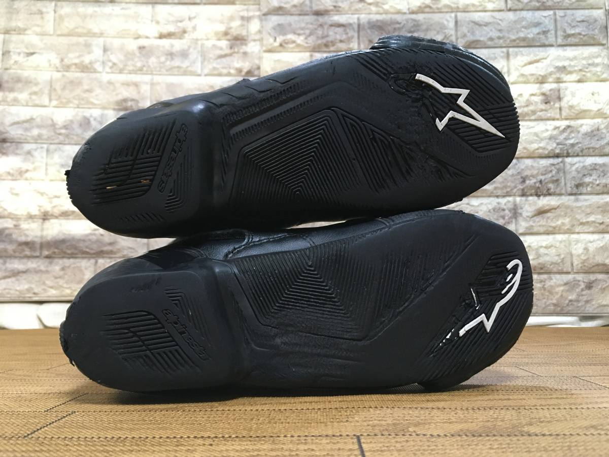 alpinestars SMX-6v2 牛革製レーシングレザーブーツ 表記EU43/JP27.5 普段履き27.5㎝_画像9