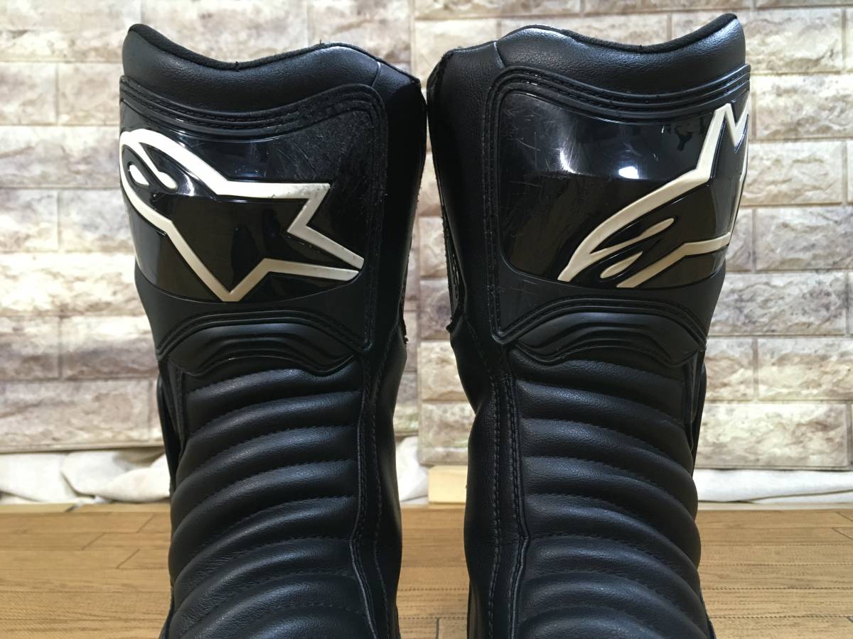 alpinestars SMX-6v2 牛革製レーシングレザーブーツ 表記EU43/JP27.5 普段履き27.5㎝_画像5