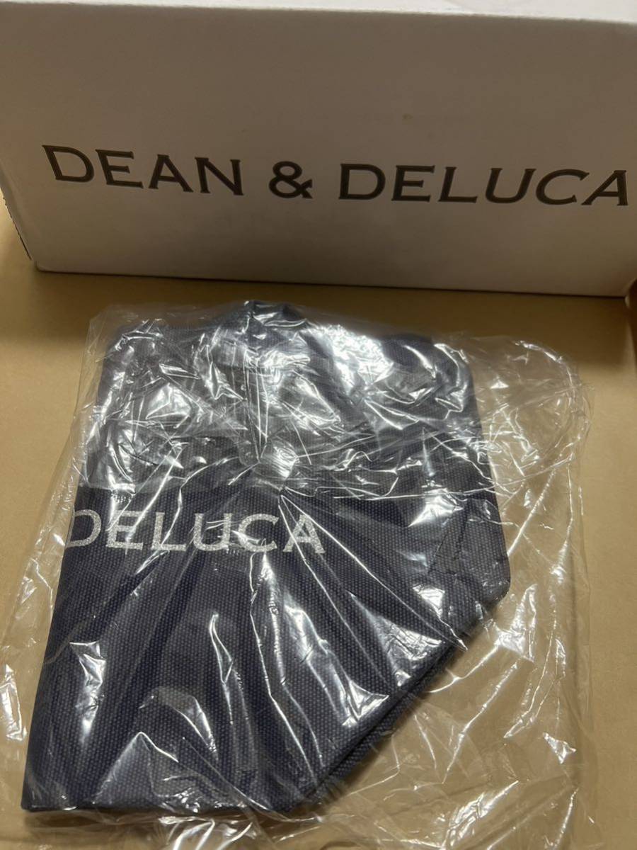 新品未開封 正規品 DEAN&DELUCA チャリティートートバッグ　ブルーグレー Sサイズ_画像4