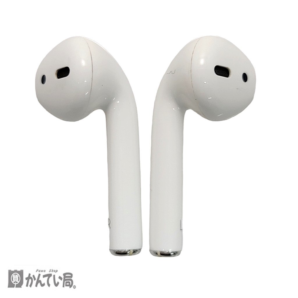 ジャンク品 Apple AirPods ワイヤレス イヤホン エアポッズ 第一世代 A1602 EMC2862 ホワイト 現状販売品 Bluetooth ワイヤレスイヤホン_Apple　AirPods　ワイヤレス　イヤホン