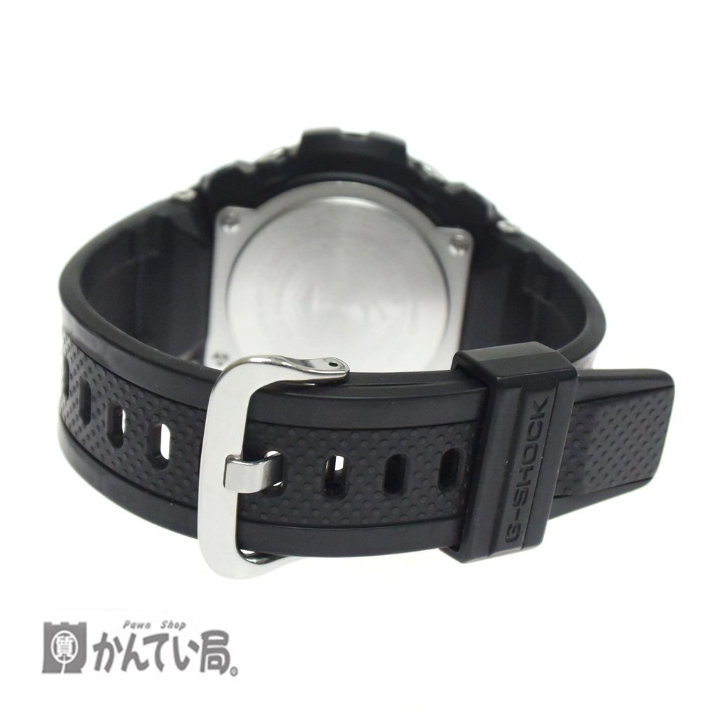 CASIO G-SHOCK カシオ G-STEEL GST-W110 腕時計 ジーショック アナデジ 電波ソーラー 樹脂ベルト SS 黒文字盤 シルバー タフソーラー_カシオ G-STEEL GST-W110 腕時計