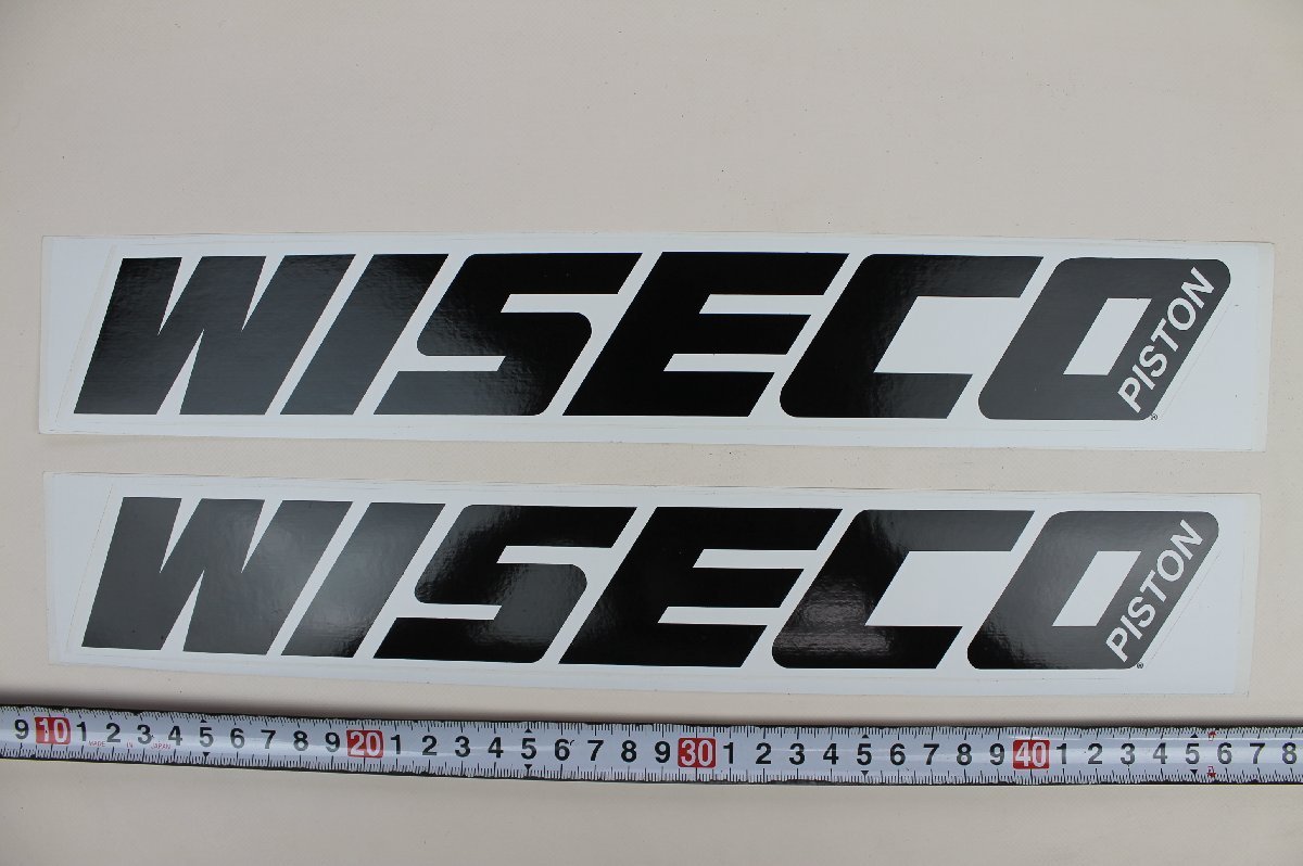 50%off！ WISECO(ワイセコ) ステッカー 6cmX37cm 2枚セット #D-17A-2_画像1