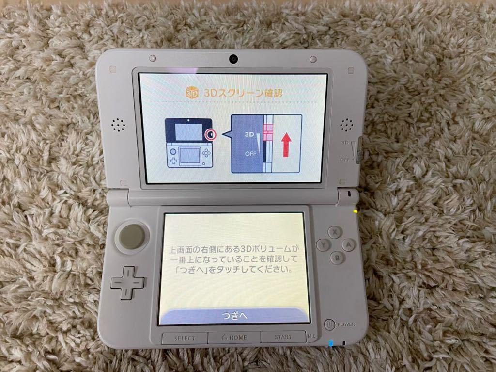 【ジャンク】 ニンテンドー3DS LL 本体 とびだせ どうぶつの森 パック Nintendo 3DS LL 任天堂_画像7