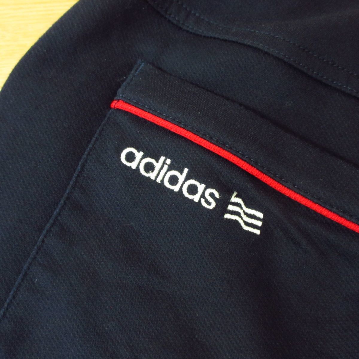 ◎adidas GOLF アディダス ゴルフ◆ストレッチパンツ 裏地スウェット風 くるぶし丈 秋冬◆メンズ 紺 W82サイズ◆P3391_画像6