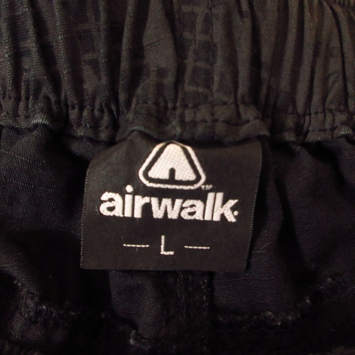 ◎美品！AIR WALK エアウォーク◆クライミングパンツ コンバーチブル 2WAY 迷彩 カモフラ◆メンズ 黒 Lサイズチ◆P3388_画像8