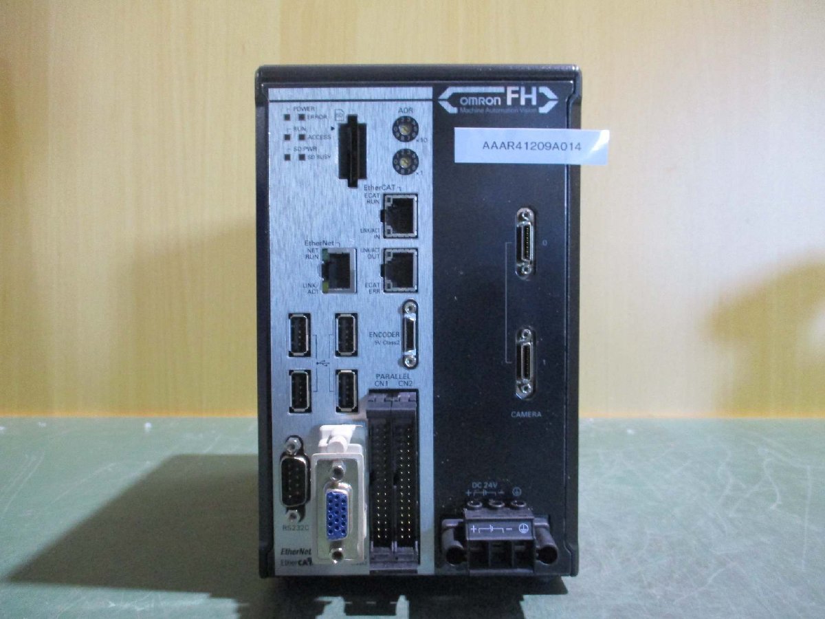 中古 OMRON 画像処理システム FH-1050 FZ-S 小型白黒デジタルCCD カメラ*2 モニター付けない 通電OK(AAAR41209A014)_画像2