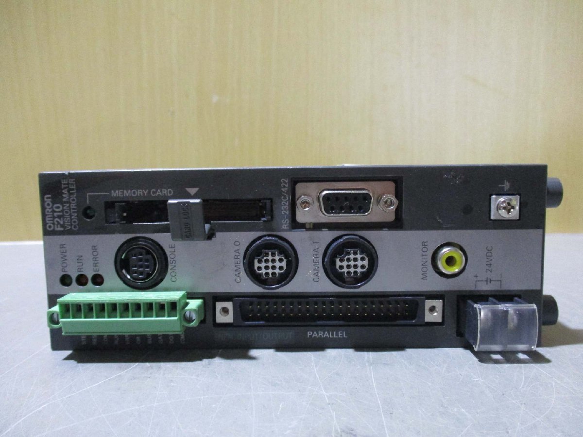 中古OMRON 視覚センサ コントローラ F210-C10-WR(AABR50320C015)