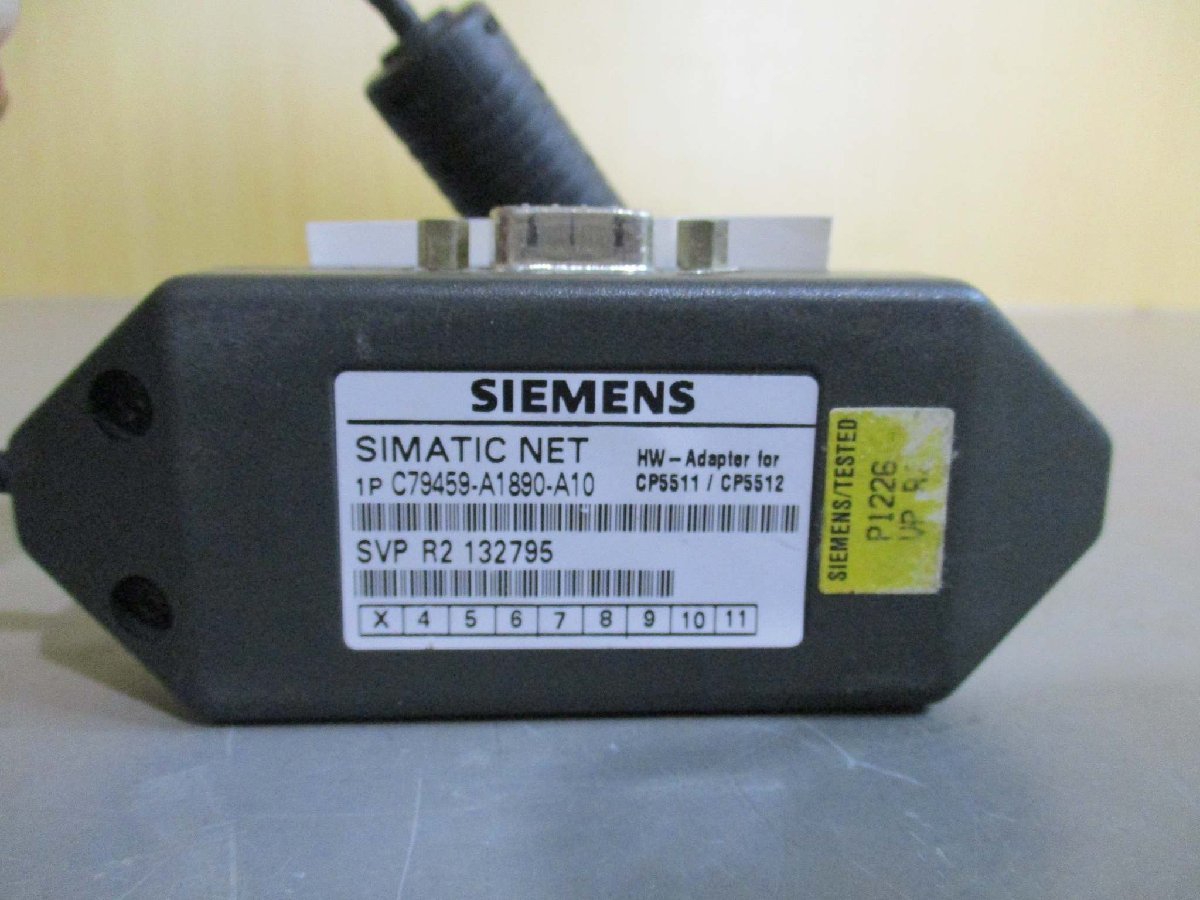 中古 SIEMENS SIMATIC NET C79459-A1890-A10 CP 5511 HW-Adapter(AAHR50818B039)_画像6