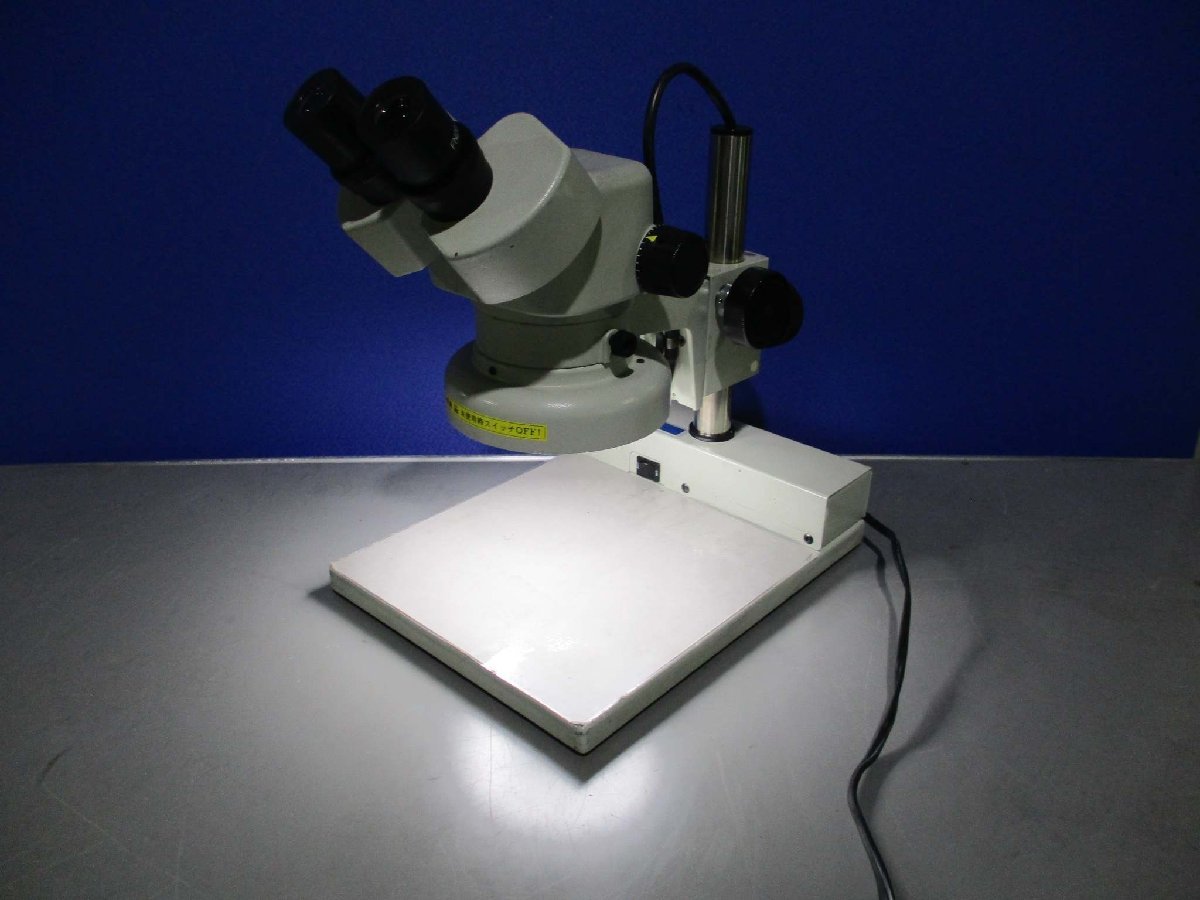中古 Carton 実体顕微鏡 DSZ-44PF リング照明付 点灯OK(AAKR50713C016)_画像1