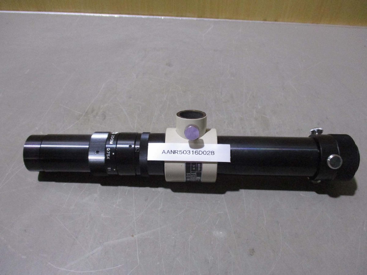 中古SEIWA MS-502-F40-GO/2 LENS UNIT ZOOM TUBE /TOKYO CORRECT ZOOM LOCK 0.75X~4.5X(AANR50316D028) その他