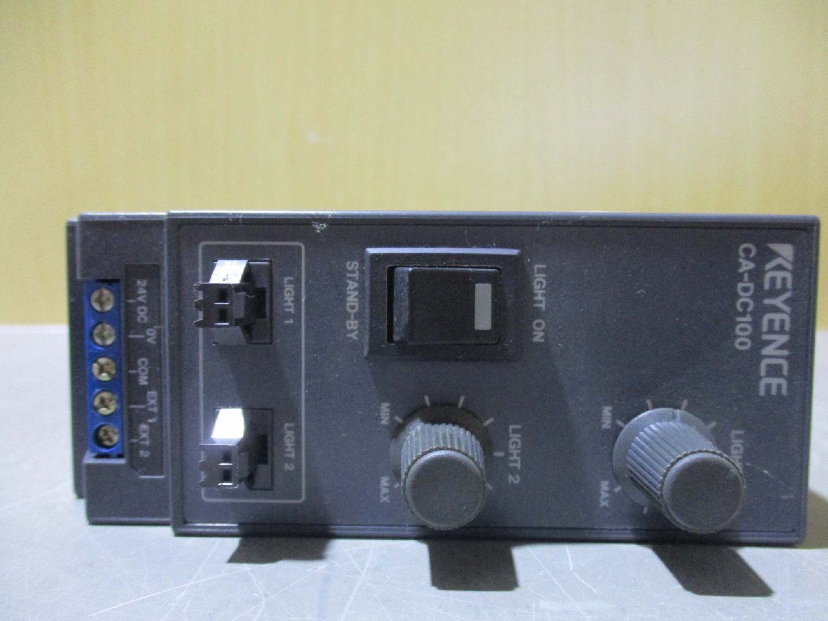 中古 KEYENCE CA-DC100 デジタル画像センサ(AAPR50321B019)_画像5