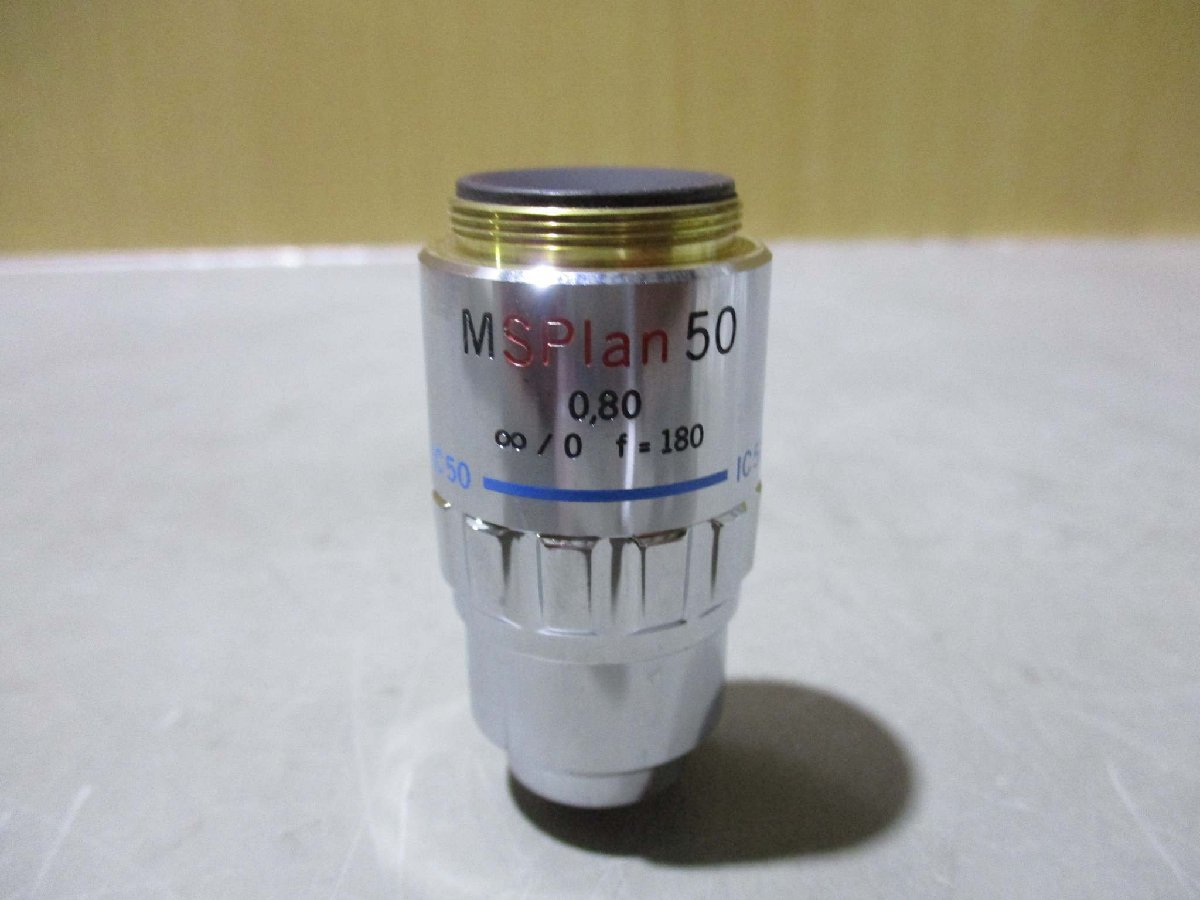 中古 OLYMPUS 対物レンズ ＭＳplan50(AAPR50415D041)_画像2