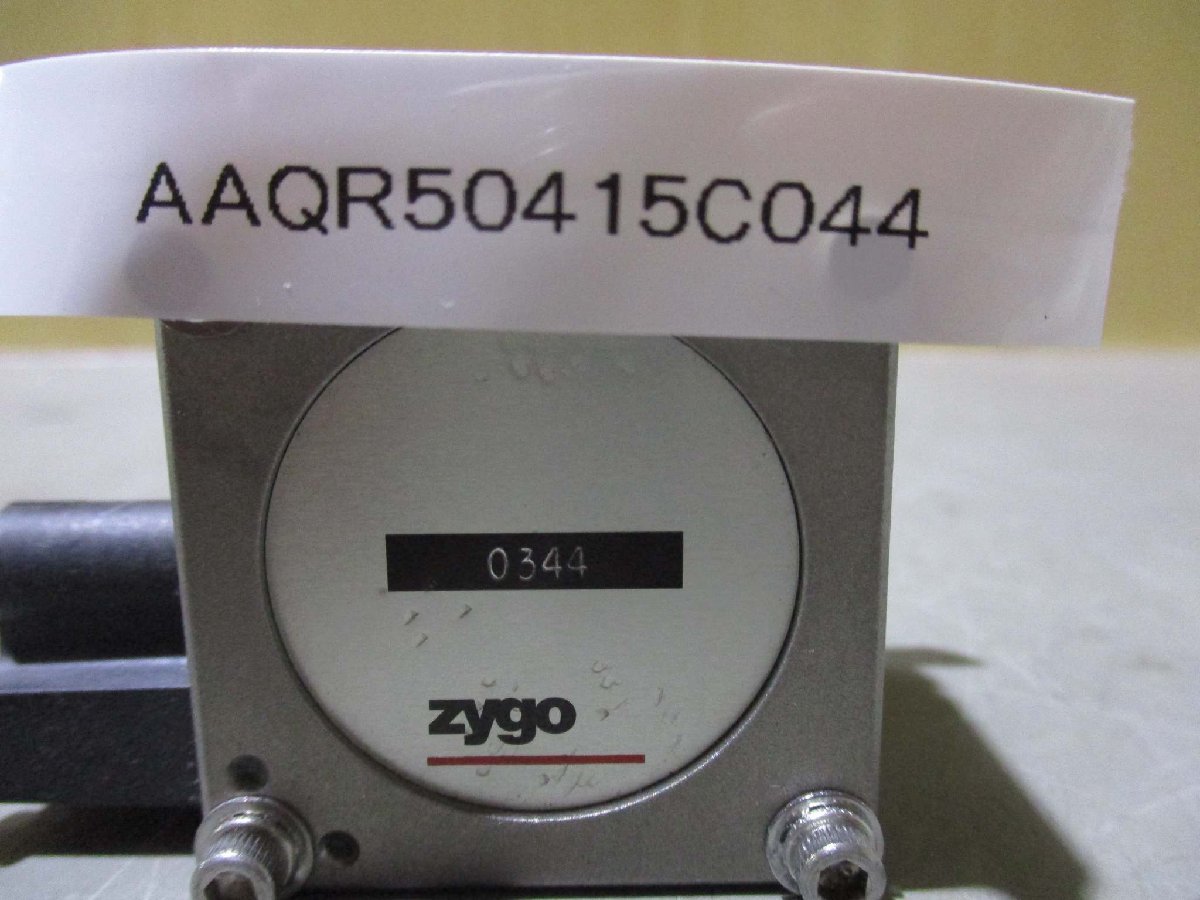 中古 ZYGO 0344 高精度 光学ミラー レーザー干渉計用基準レンズ(AAQR50415C044)_画像2
