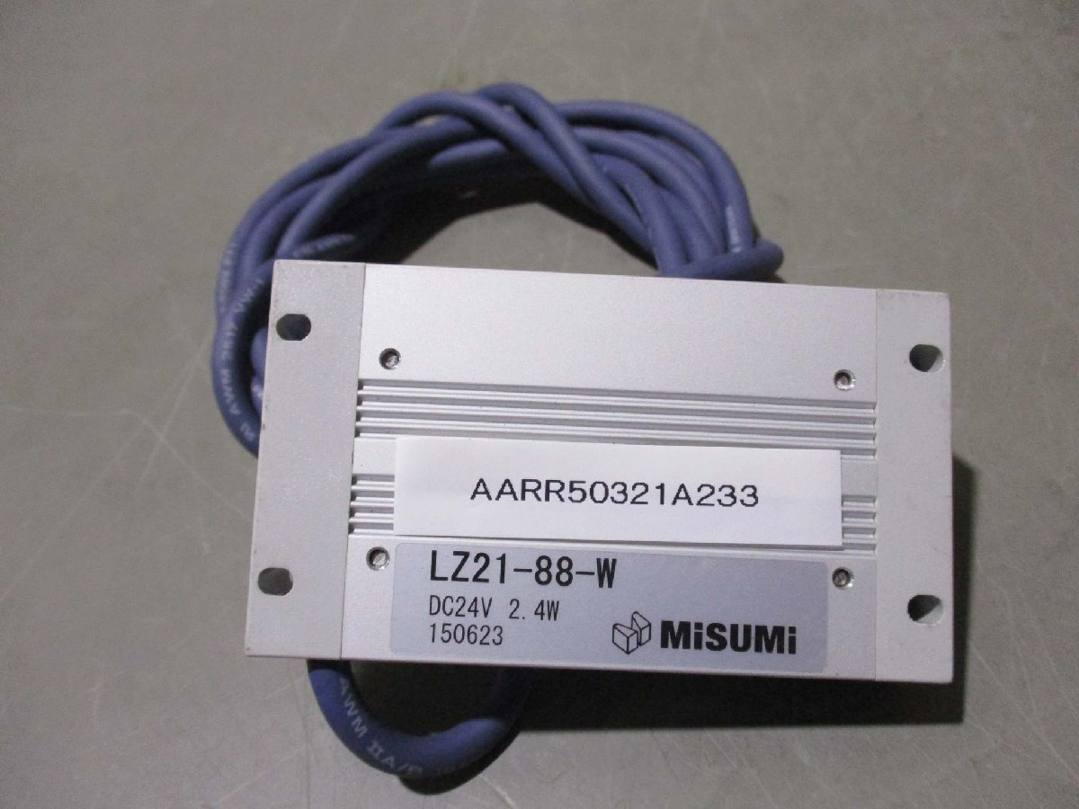 中古 MISUMI LZ21-88-W LED照明(AARR50321A233)_画像1
