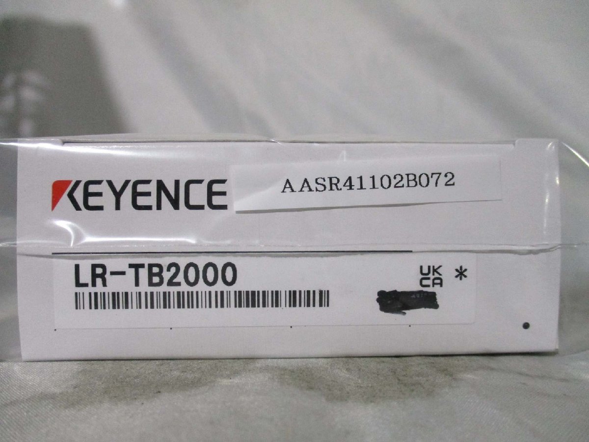 新古 KEYENCE laser sensor LR-TB2000 アンプ内蔵型TOFレーザセンサ(AASR41102B072)_画像1