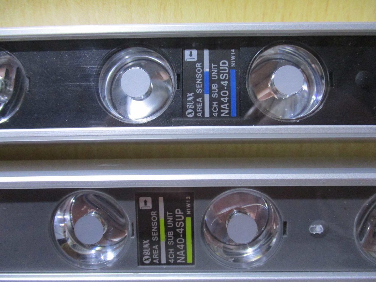 中古Sunx NA40-12P NA40-12D エリアセンサーセット(AASR41130C015)_画像3