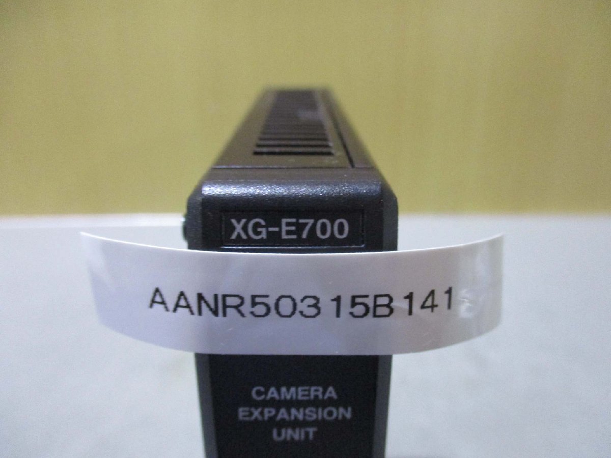 中古 KEYENCE CAMERA EXPANSION UNIT XG-E700 XG-7000シリーズ用カメラ増設ユニット(AANR50315B141)_画像7