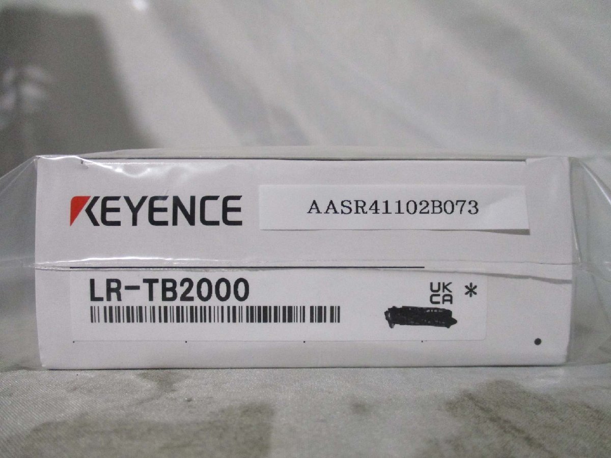 新古 KEYENCE laser sensor LR-TB2000 アンプ内蔵型TOFレーザセンサ(AASR41102B073)_画像1