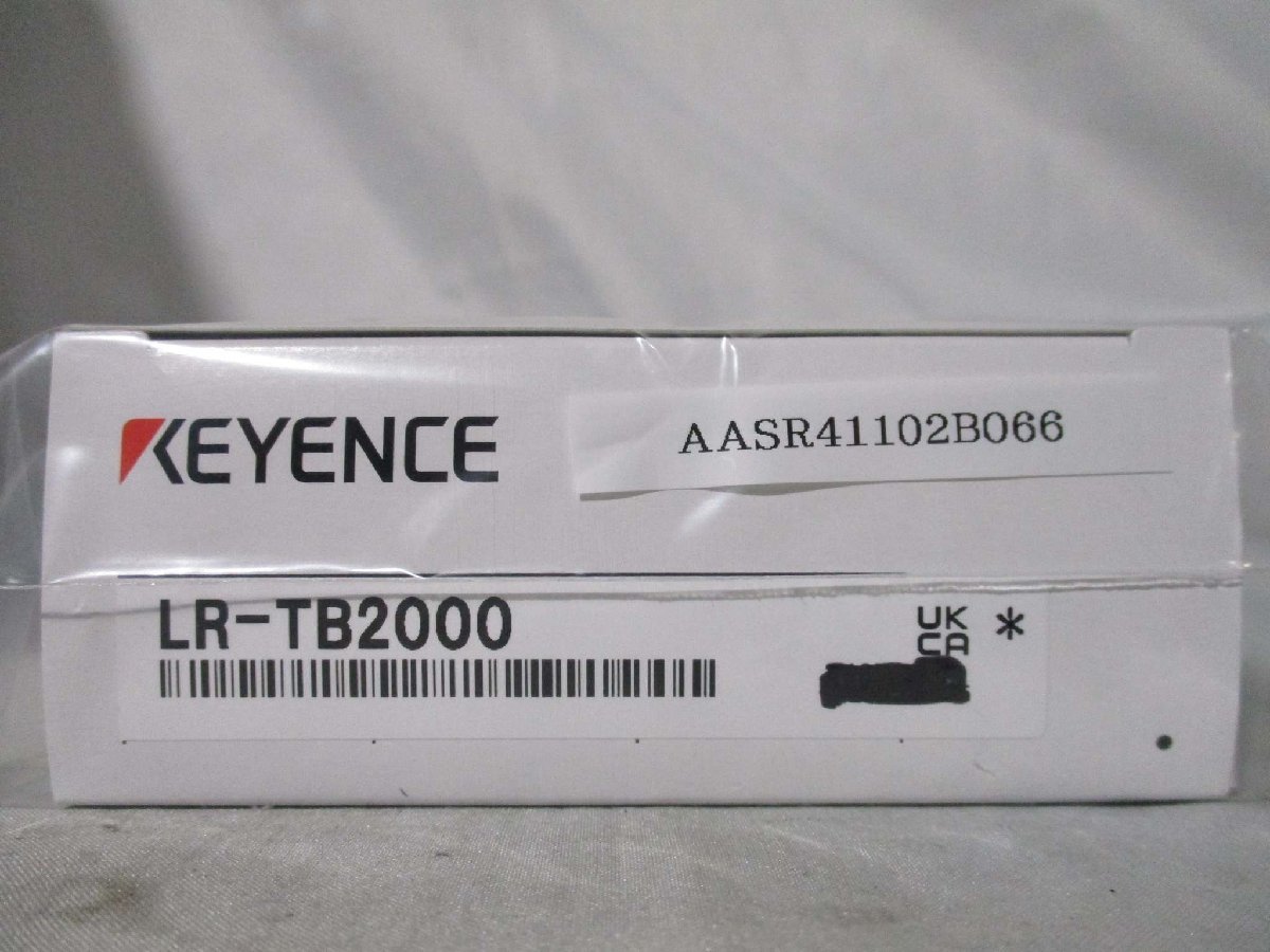 新古 KEYENCE laser sensor LR-TB2000 アンプ内蔵型TOFレーザセンサ(AASR41102B066)_画像1