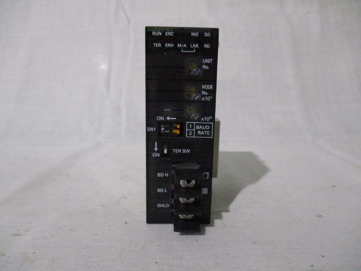 中古 OMRON PLC コントローラリンク装置 CJ1W-CLK21-V1(BAAR40823C146)_画像4
