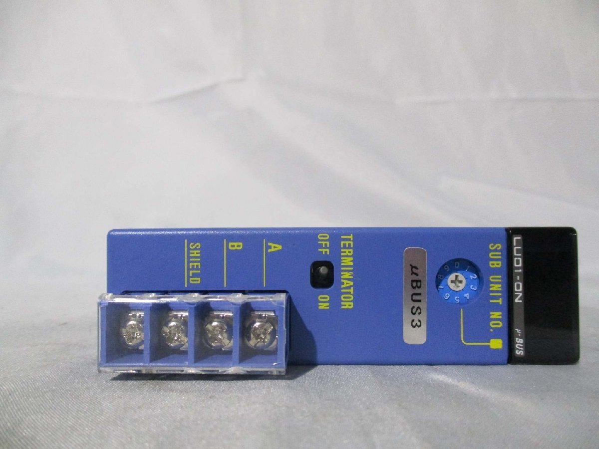 中古 YOKOGAWA F3LU01-0N u-BUS インターフェース モジュール(BABR41025B116)_画像2