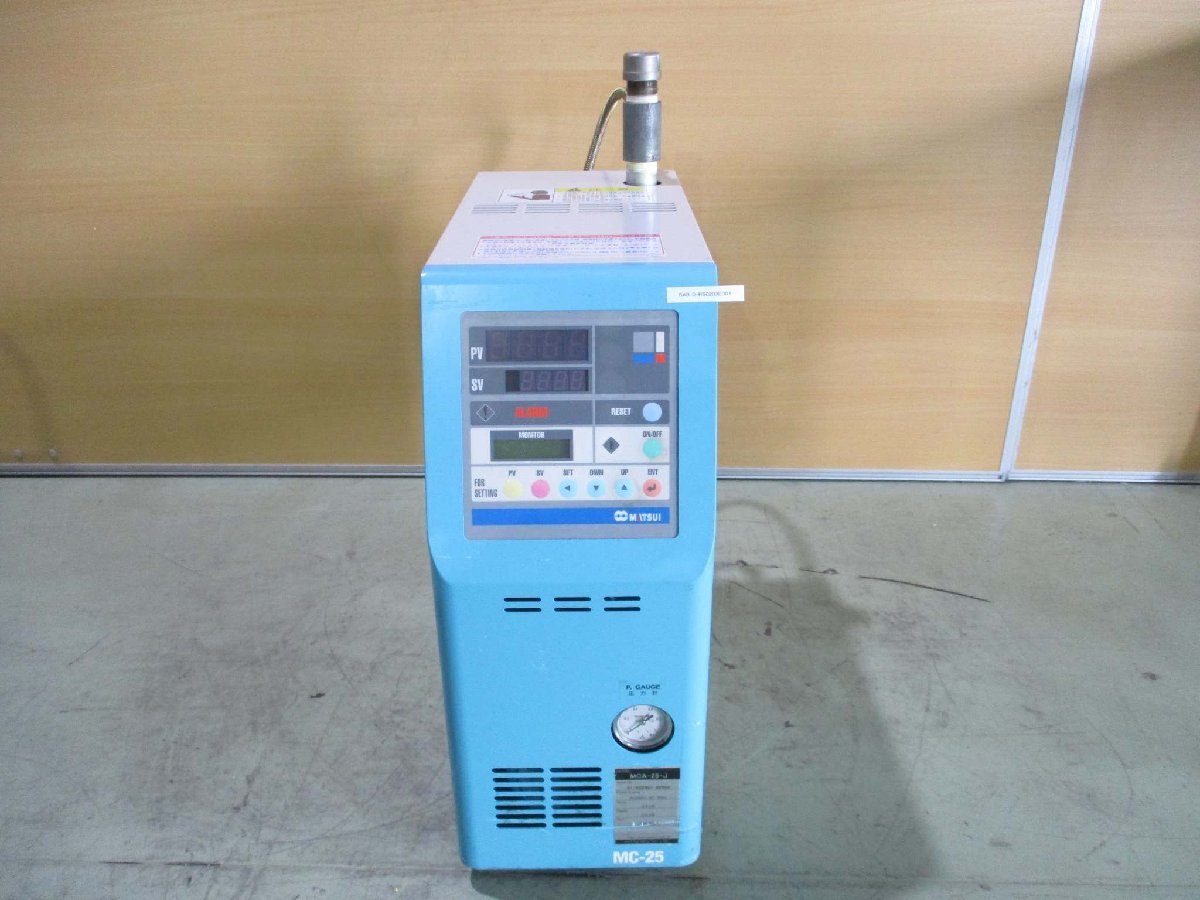 中古 MATSUI MCA-25-J 金型温度調節機 AC200V 3.0kW ＜送料別＞(BAB-D-R50203E001)_画像2