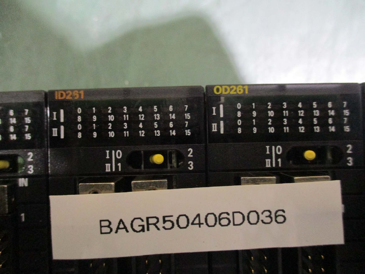 中古 OMRON SYSMAC CJ1G CPU43H /PA202/ IC101/MD261/ID261*4/OD261*2(BAGR50406D036)_画像4