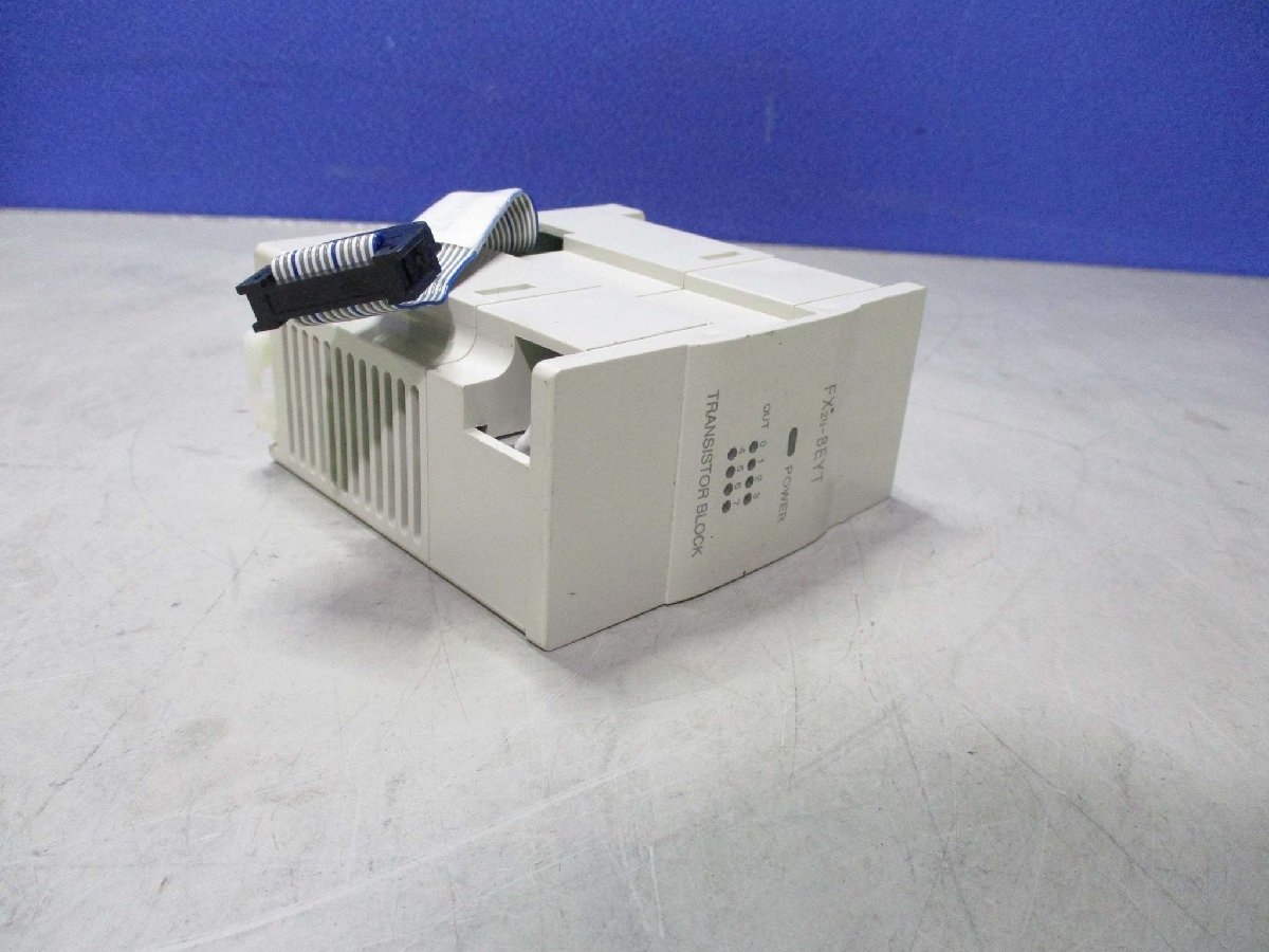 中古 Mitsubishi 2N Series Expansion Module FX2N-8EYT Programmer Controller(BANR50830C028)_画像8